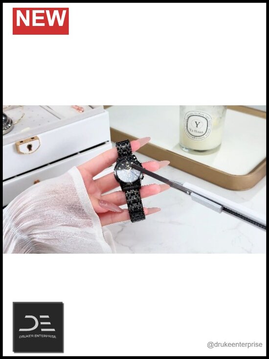 Women\'s Multifunctional Two Tone Stainless Steel Quartz Watch Chronograph Date main image 4